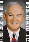 Bruce McConnan, Queen's Counsel
