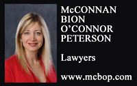 McConnan Bion OConnor Peterson firm name and photo of Charlotte Salomon, QC - with link to McBOP.com web site'