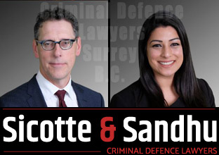 Craig Sicotte & Janeen Sandhu, criminal defence lawyers offices in Surrey, serving the lower mainland - CLICK to Website