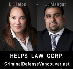 Helps Law Corp, Vancouver downtown criminal defence lawyers, Lisa J. Helps & Jaskarmdeep (Jas) Mangat,click to their website 