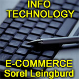 photo of computer keyboard, note Sorel Leinburd experienced in software development businesses