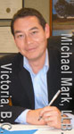 Michael Mark, wills disputes, wills variation act, estate litigator,  lawyer wearing court robes in Victoria B.C. office